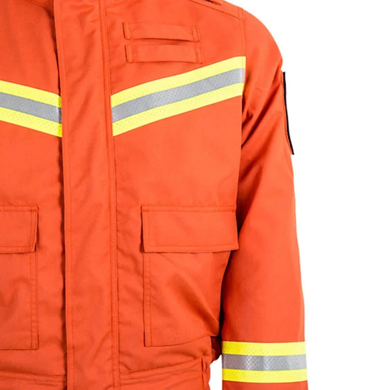 Fire suit set five-piece set, forest battle protective suit, fire battle suit, emergency rescue suit