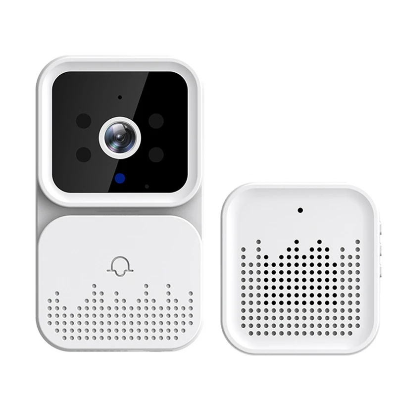 

Wireless Remote Video Doorbell HD Night Vision Wifi Anti-Theft Doorbell,Two-Way Talk