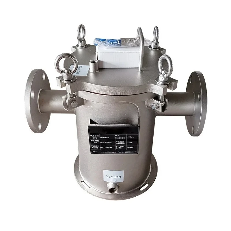 

Engine Oil/crude Oil Basket Strainer/diesel Fuel Oil Pipeline Basket Filter Equipment