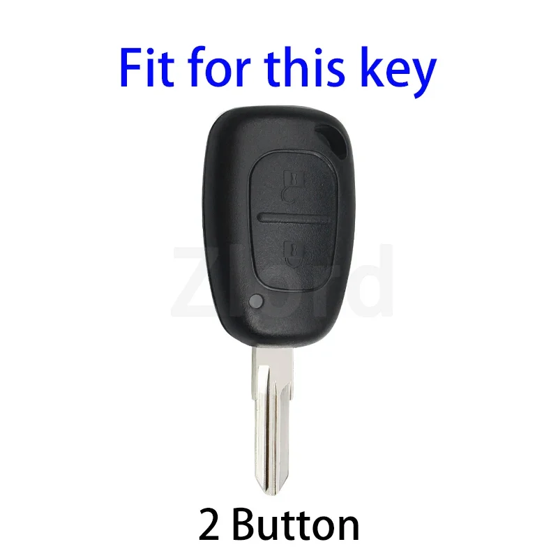 NEW TPU 2Buttons Car Remote Key Case Cover Shell For Renault Movano Trafic Kangoo Vauxhall Opel Vivaro Protector Fob Accessories