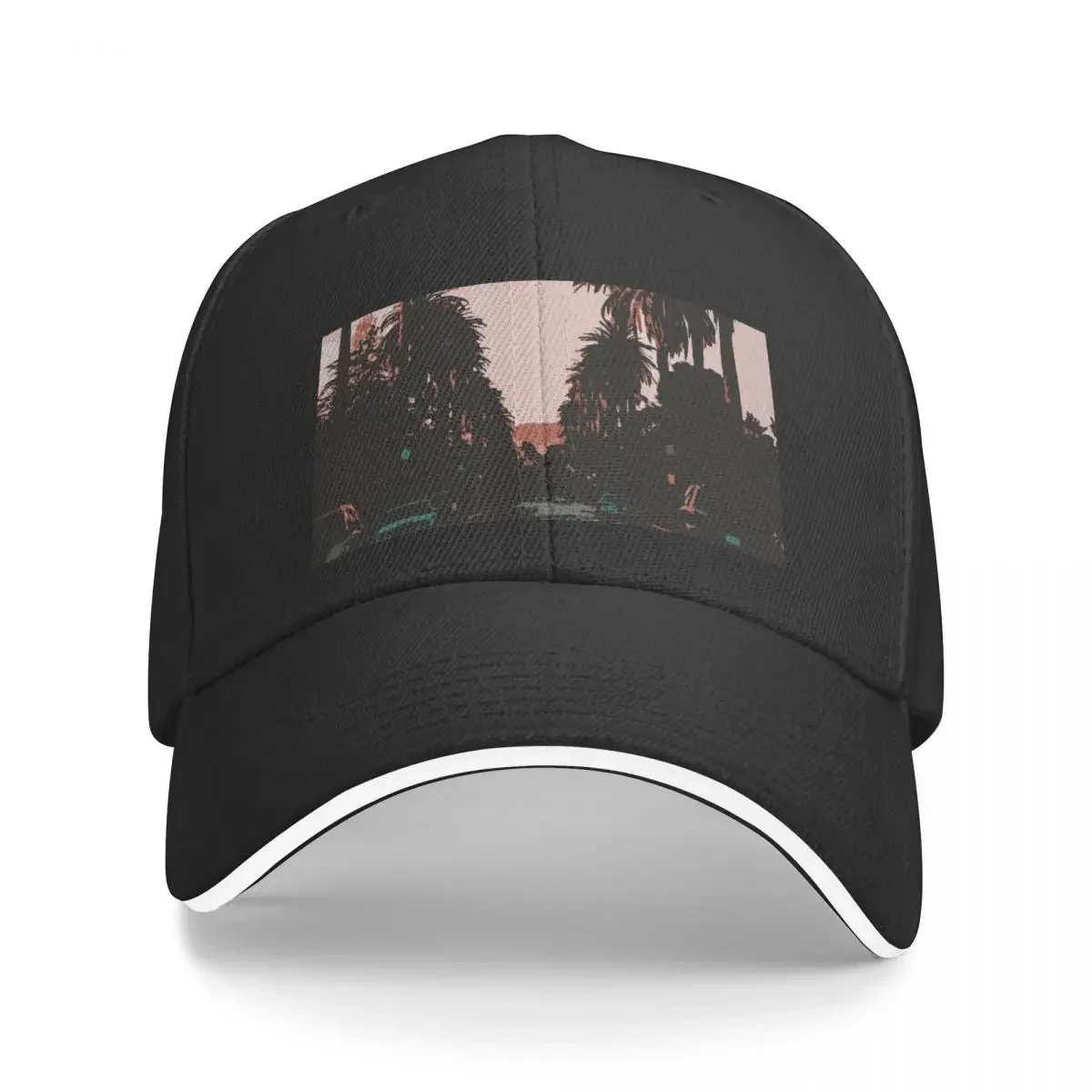 

Pastel California - Palm Trees Baseball Cap Christmas Hat designer cap Golf Wear Men Women's