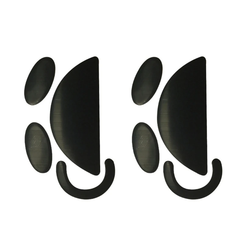 Прочные коньки для мыши, подушечки для ног для мыши G90/G100S, наклейка с изогнутыми краями, легкие подушечки, гладкая точность