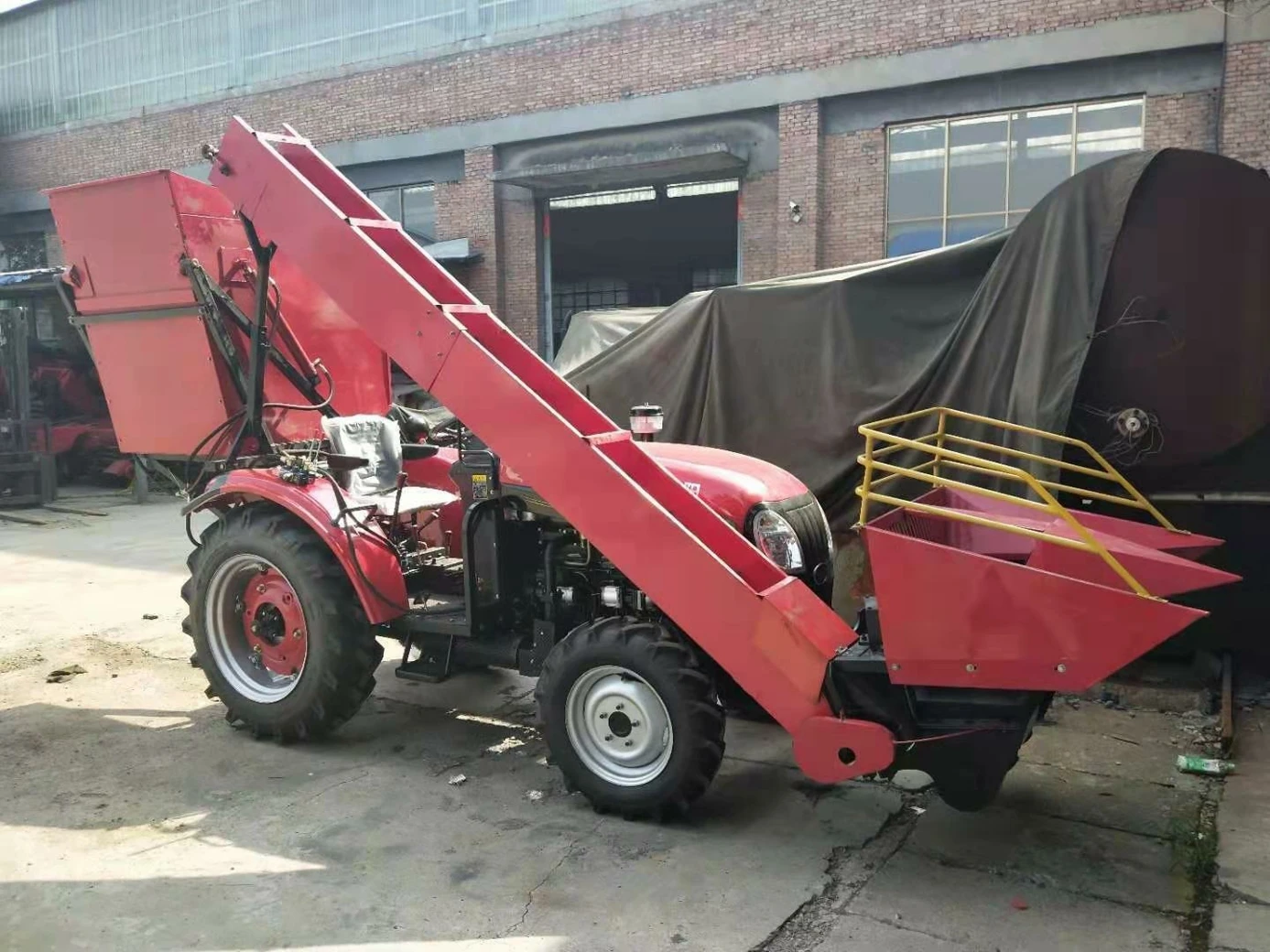 Factory Supply Mini Combine Co - Combine Harvester Mini ulasan dan harga