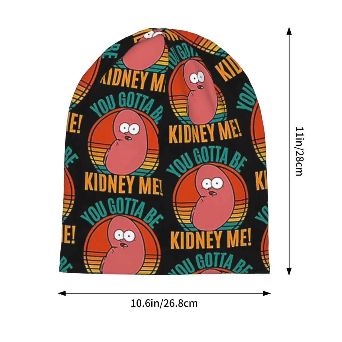 Reina de juego de palabras para un donante de riñón que tienes Be Kidney Me gorro de punto cálido gorro Otoño Invierno gorros sombreros para hombres mujeres adultos