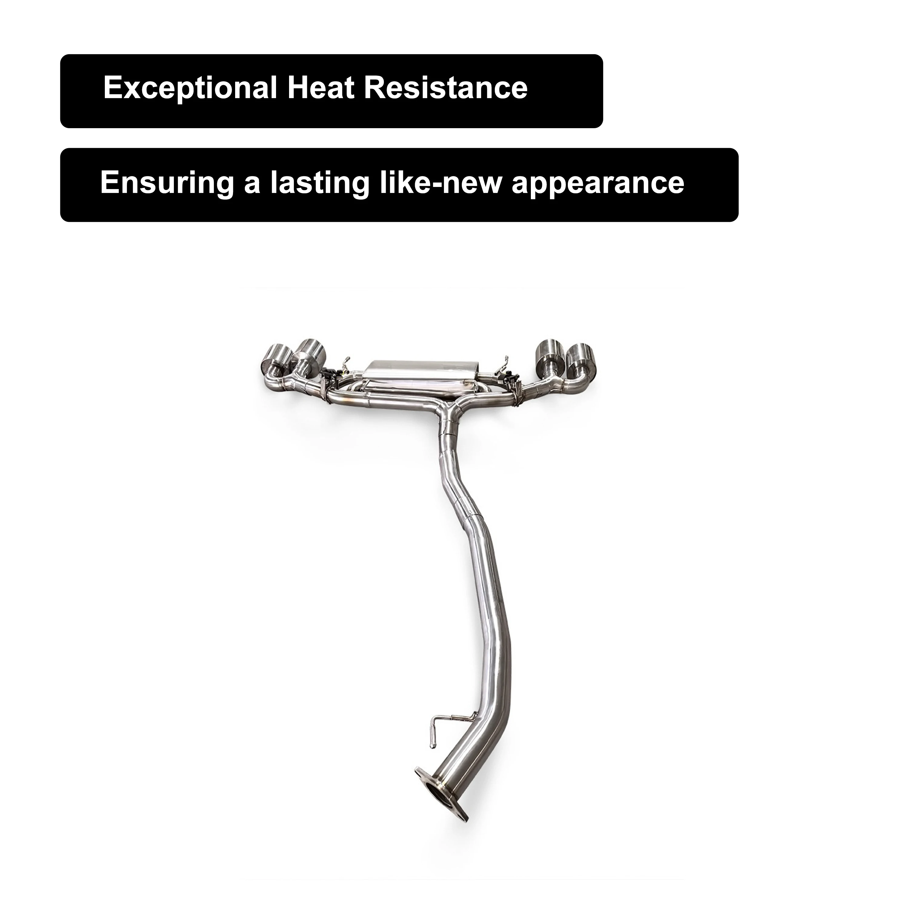 بيع PRO Nissan Sonny GTR R35 V6 3.8T مخصص منتصف الذيل صمام انفجارات العادم-معدلة ماسورة التصريف صمام العادم #3