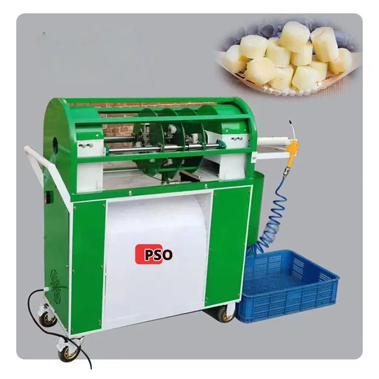 Automatic Sugar Cane Skin Peeling Machine Sugar Cane Peeler Cutting Machine