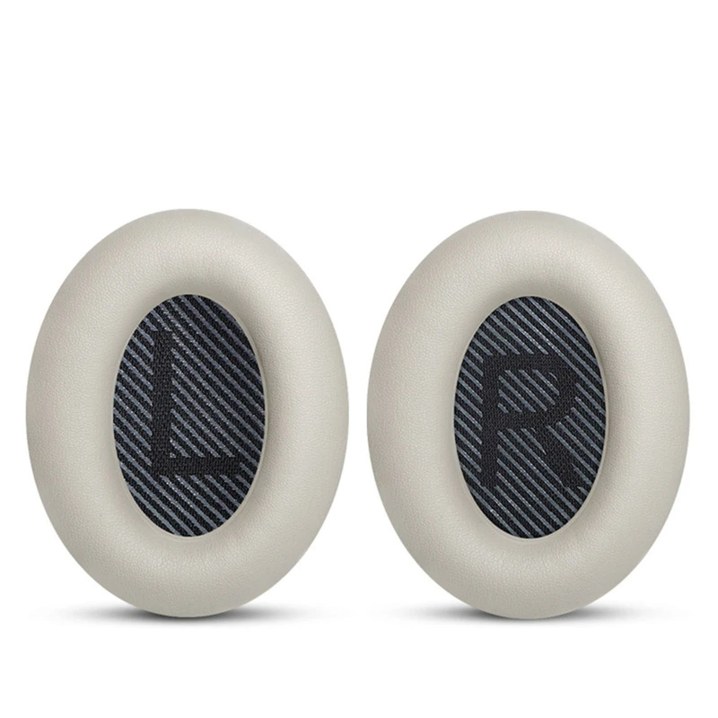 1 زوج سماعات الأذن وسادة بطانة للأذن غطاء للأذن بروتين جلد الأذن يفشل ل Bose QuietComfort 45 QC45/QC35 سماعة