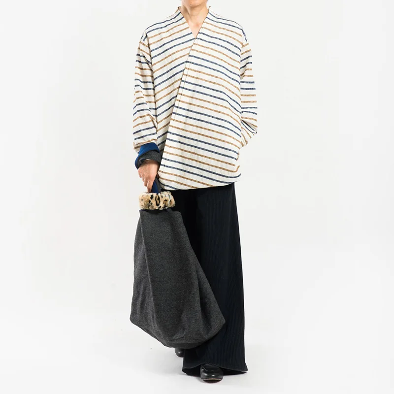 

Женская футболка Urbantribe из смесового хлопка с асимметричным подолом и 3D-принтом, весна 2026, V-образный вырез, длинный рукав, дышащая, комфортная