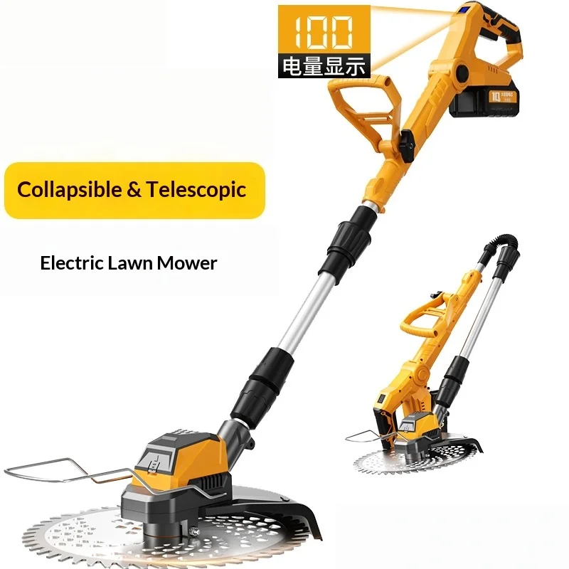 

New Brushless Lithium Electric Lawn Mower Desbrozadora Batería Podkaszarka Akumulatorowa Do Trawy Desbrozadora Eléctrica 예초기