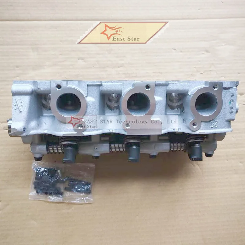 1pc 6G72 G6AT Complete Cylinder Head Assembly MD307677 MD319220 For Mitsubishi V33 V43 Pajero Shogun Montero Pick-up 3.0L V6 12v