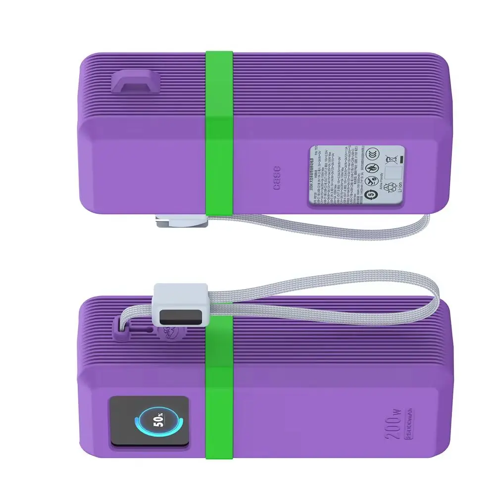 

Новый силиконовый защитный чехол для UGREEN Nexode Pro 25000 мАч 200 Вт PB728, сверхпрочный, с отверстием для карабина