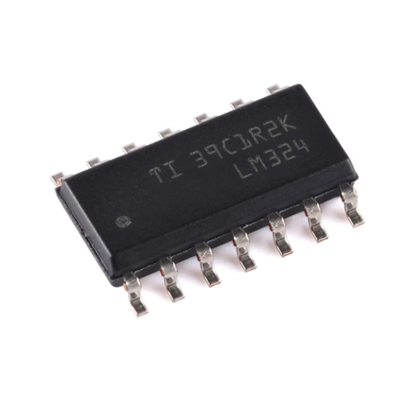 Pacote LM324DR SOIC-14 quad, amplificador integrado IC Chip