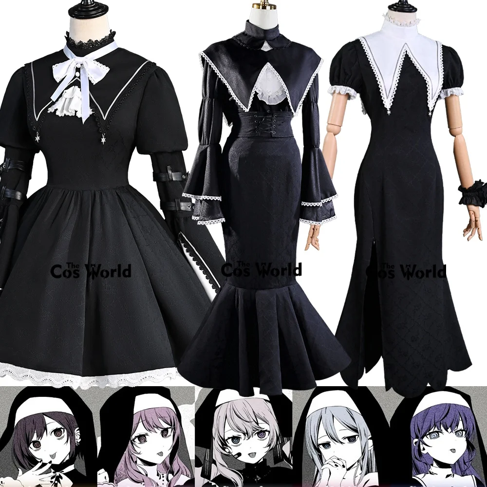 

PJSK Nightcord God-ish Miku Asahina Mafuyu Ena Shinonome Yoisaki Kanade Outfits Anime Cosplay Costumes