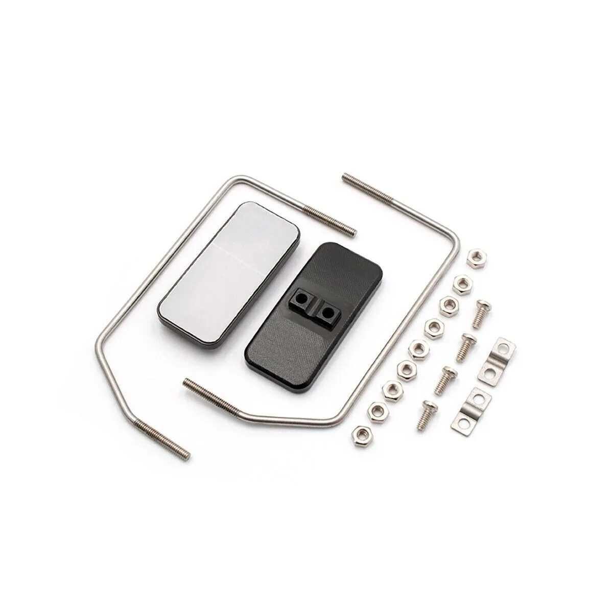 LCX Racing 1/14 RC Truck Aluminum Side Mirror Door Mirrors for Tamiya R620 Upgrades Parts Accessories