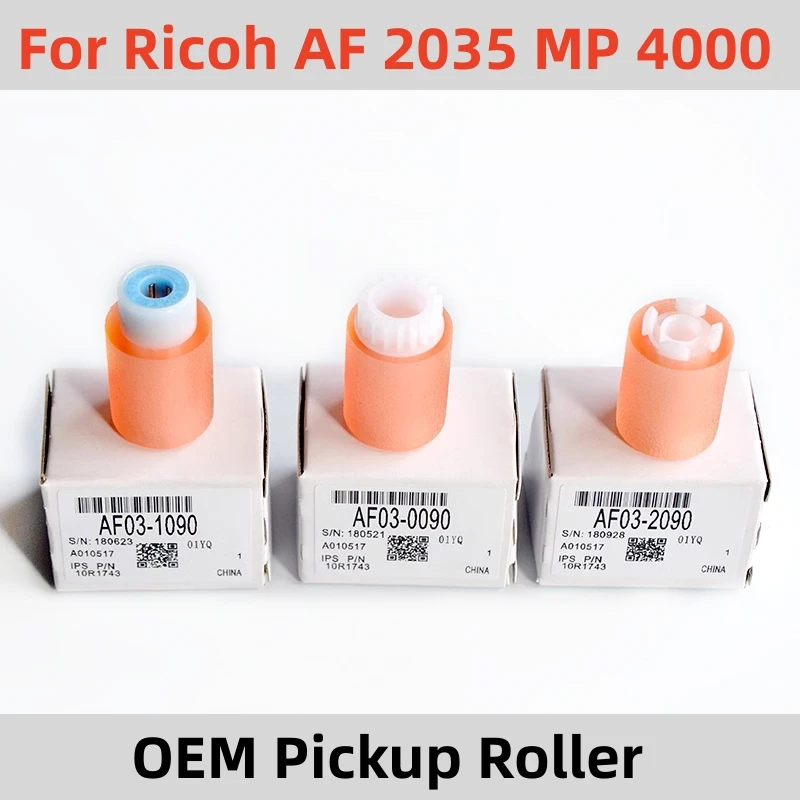 

5Sets OEM Feed Separation Pickup Roller For Ricoh Aficio 3045 1035 2035 MP 4000B 5000B 4001 5001 AF03-0090 AF03-1090 AF03-2090