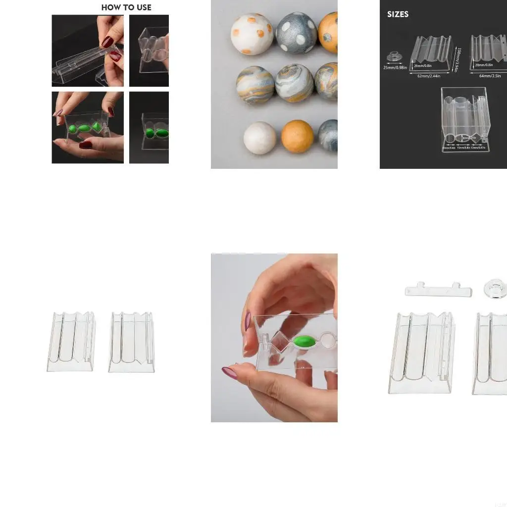 

Circular Oval Rhombus Shaped Bead Maker Create Perfect Beads with Ease for DIY