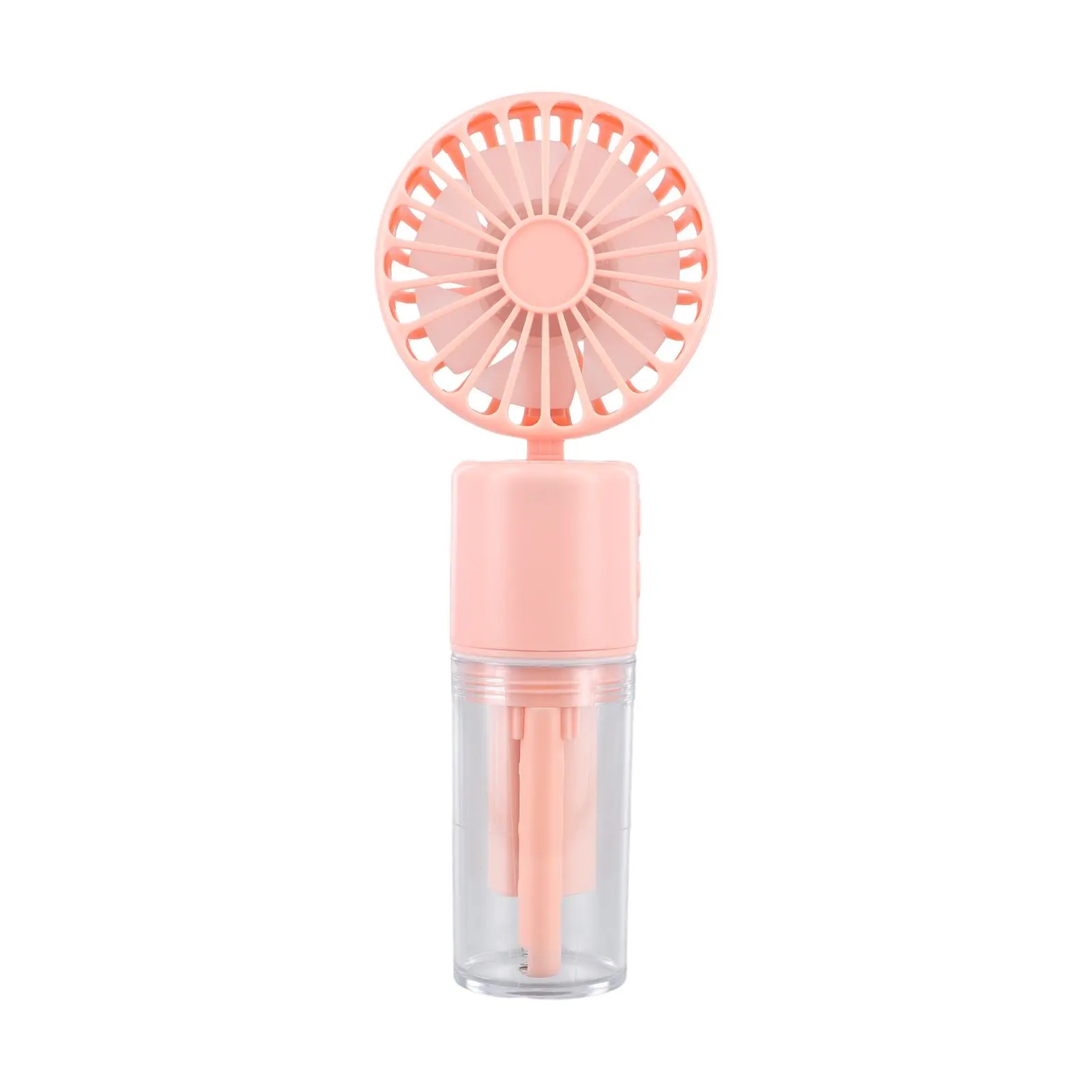 Misting Fan Portable Handheld Fan Mister Fan Neck Desk Fan 4 Speed Adjustable Fan With A Built-in 1500mAh Battery