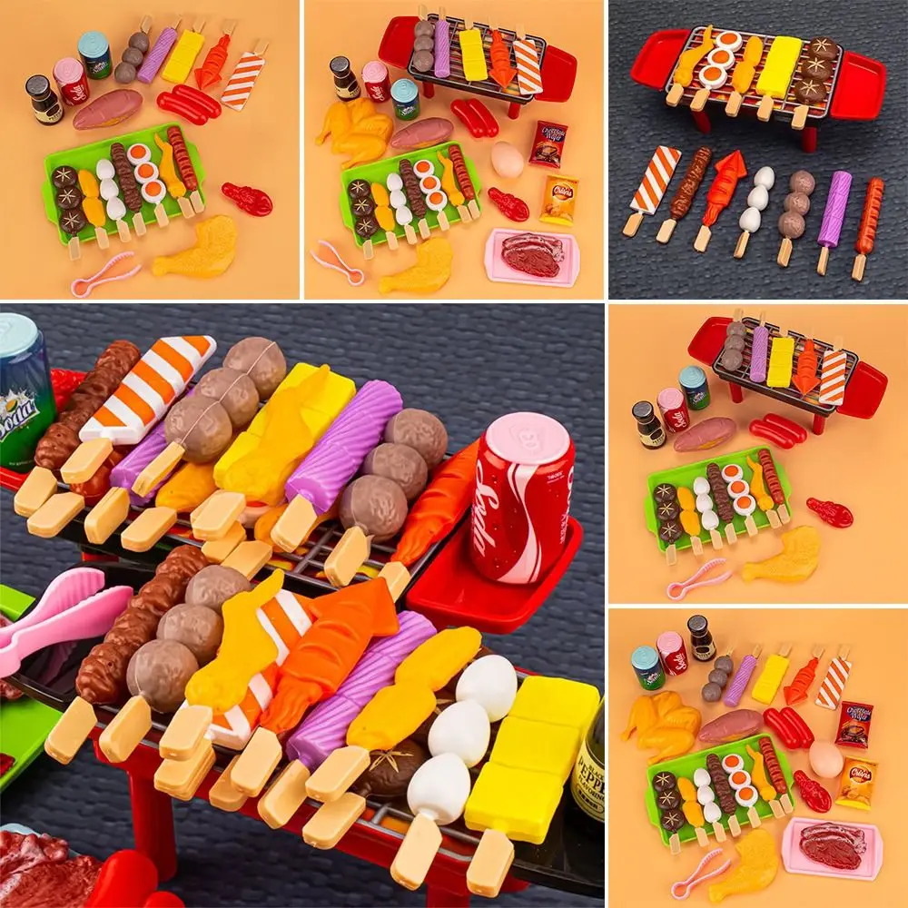 Multi-set Mini Kitchen Pretend Play Toys Cosplay Educational Cooking Toy Multicolor Parents-Child Interactive