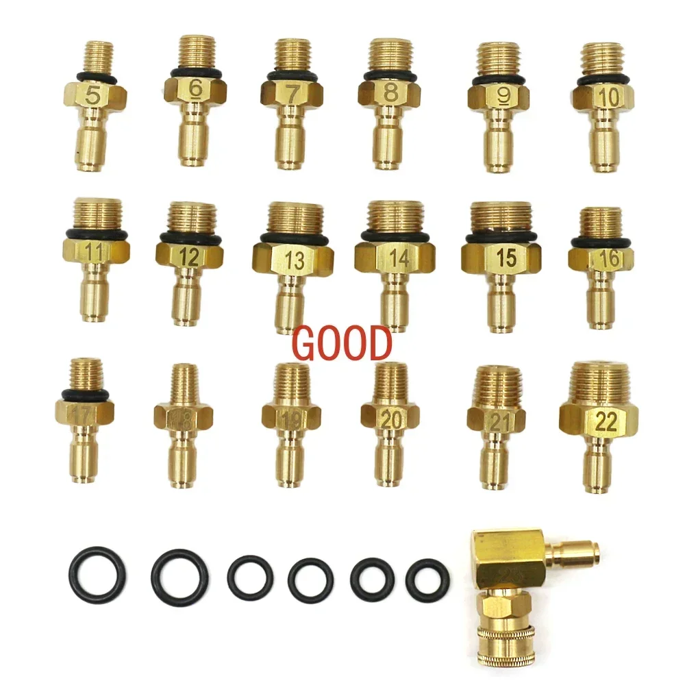 طقم اختبار القياس مع محول لاختبار ضغط محرك السيارات