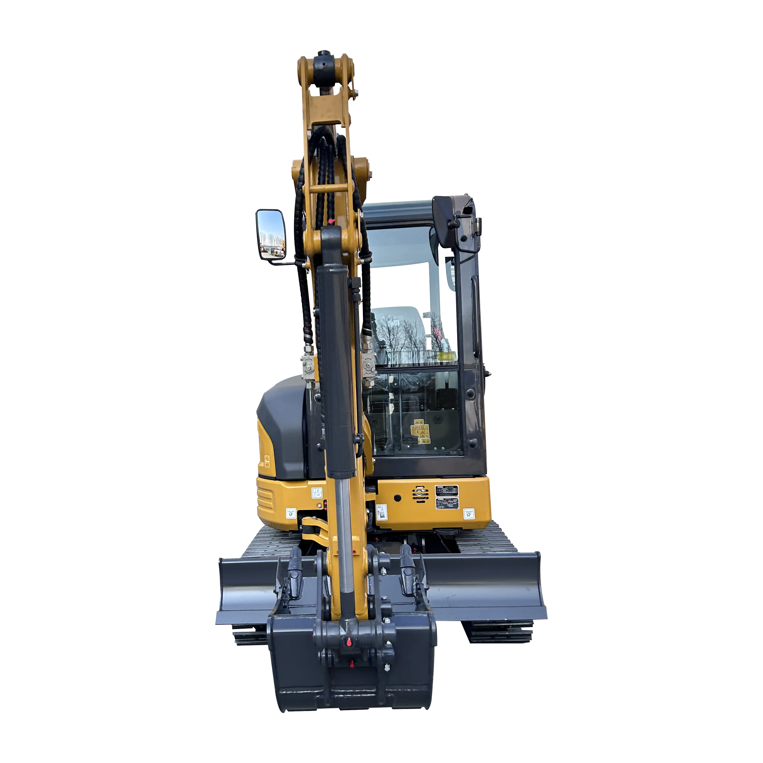 3.0 Ton Mini Excavator Mini Digger 360° Rotation Replaceable Assistive Arm Side Swing Customized Bucket Replaceable Bucket