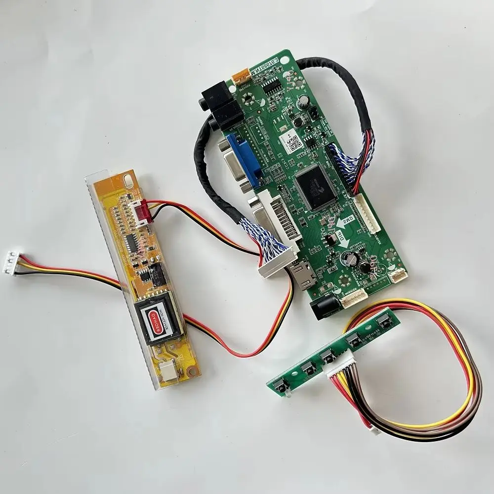 

Плата контроллера M.NT68676 HDMI-совместимый DVI VGA для B141PW01 V2 B141PW01 1440X900 ЖК-панель Экран монитора 14,1 дюйма 1 лампа