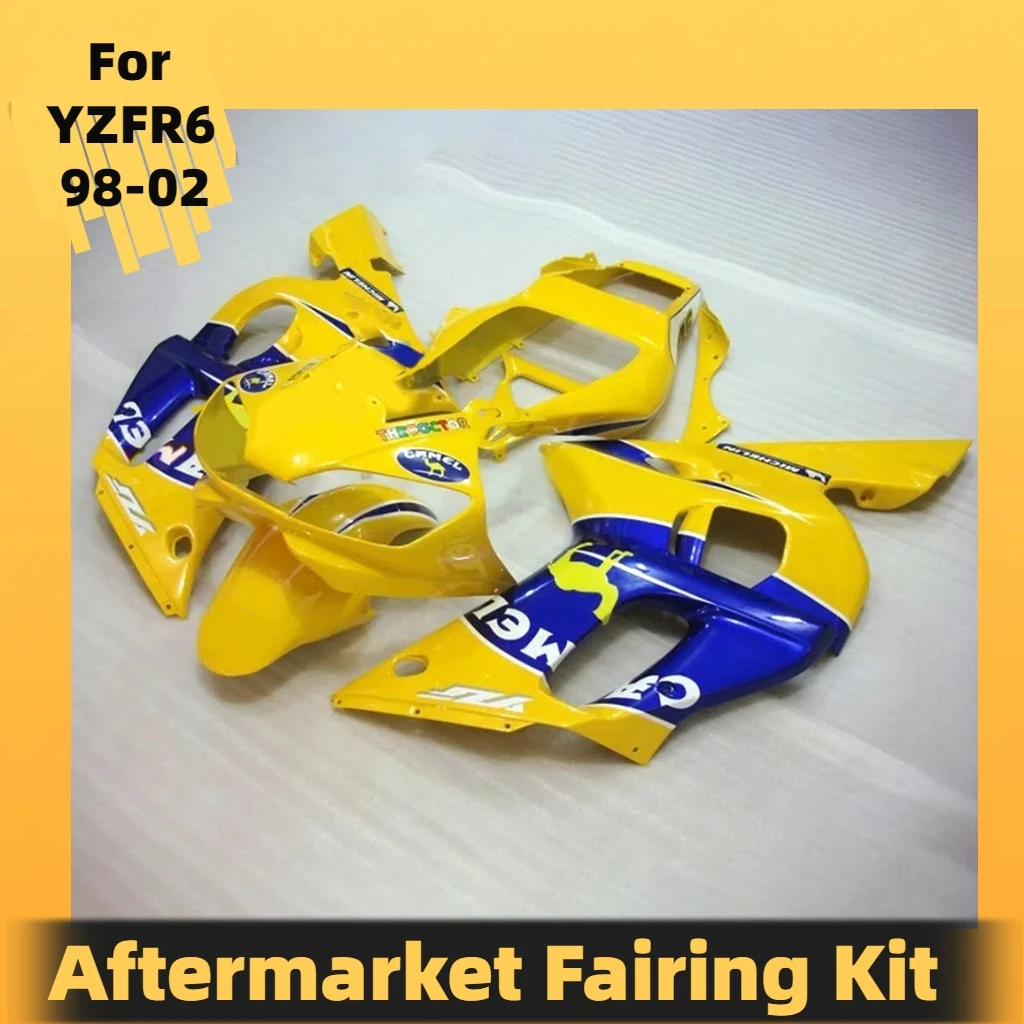 

Cool Fairing Kit for YAMAHA R6 1998 1999 2000 2001 2002 Fairings R6 98 99 00 01 02 Refitting Motorcycle Body Parts