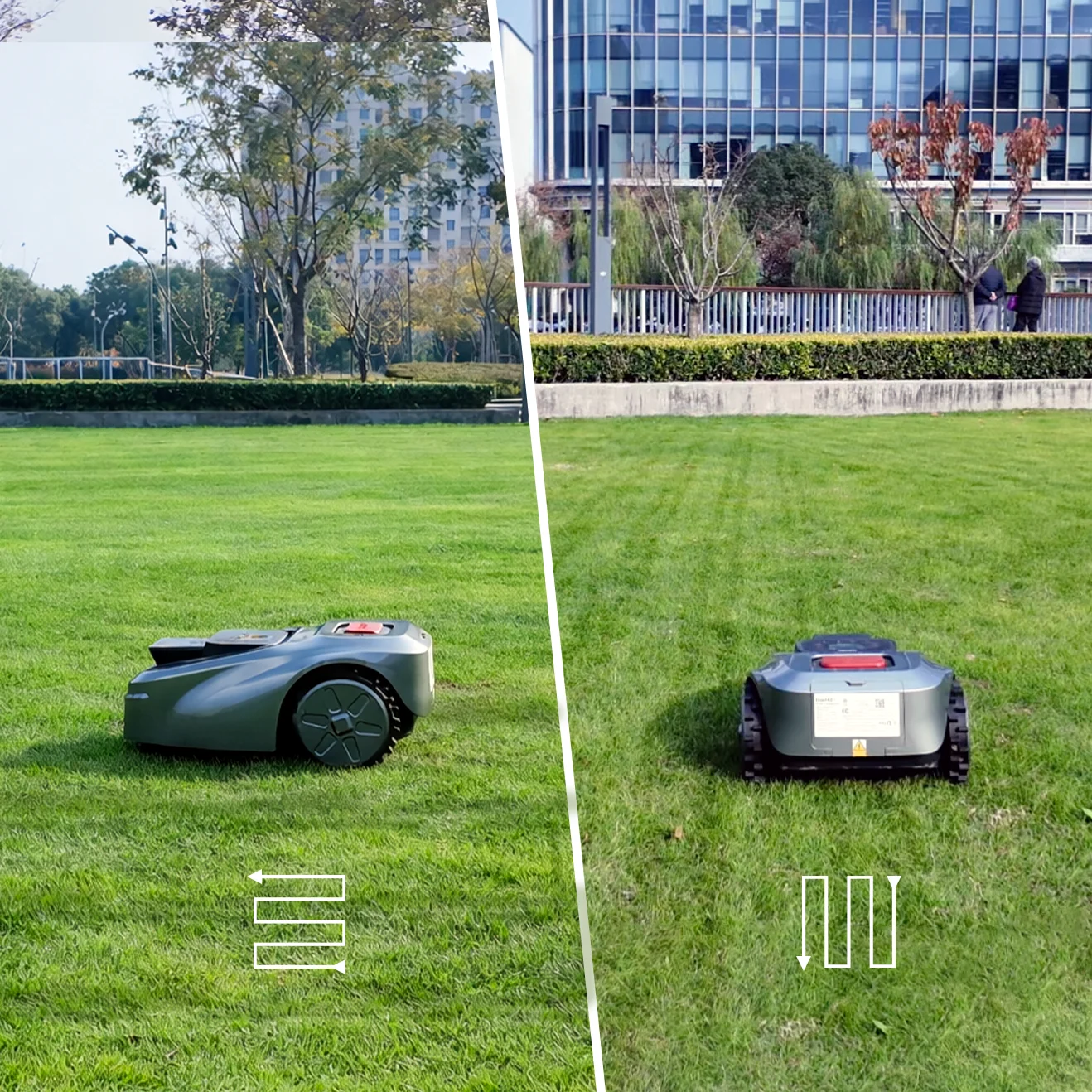 ISWARD GS Wire-Free RTK+AI Vision Robot Lawn Mower:1000㎡, Obstacle Avoidance, 4G/WiFi/Bluetooth App, GPS Anti-Theft