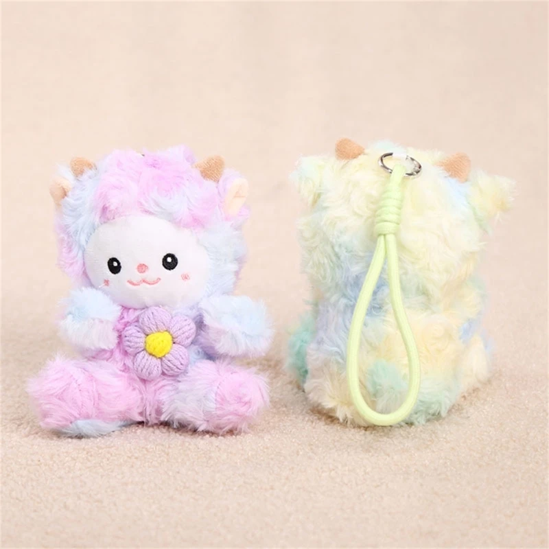 Unique Sheep Cartoon Animal Stuffed Doll Decoration For Travel Lovers