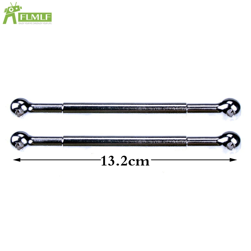 Alloy Drive Shaft 9mm Dogbone 2PCS Fit for 1/5 HPI ROFUN BAHA ROVAN KM BAJA 5B 5T 5SC Rc Car Toys Games Parts