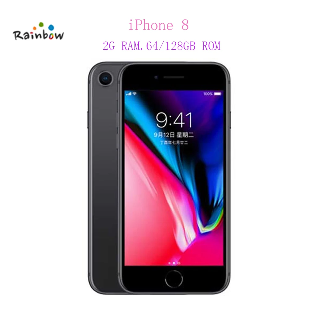 Original Apple iPhone 8 4.7 inch iPhone 8 Plus 5.5 Hexa Core 12MP & 7MP Camera 1821mAh iOS LTE Fingerprint Touch ID Mobile Phone