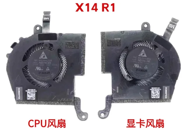For Dell Alien x14 Cooling Fan 0HD5CJ 0XVCHN RXT3050