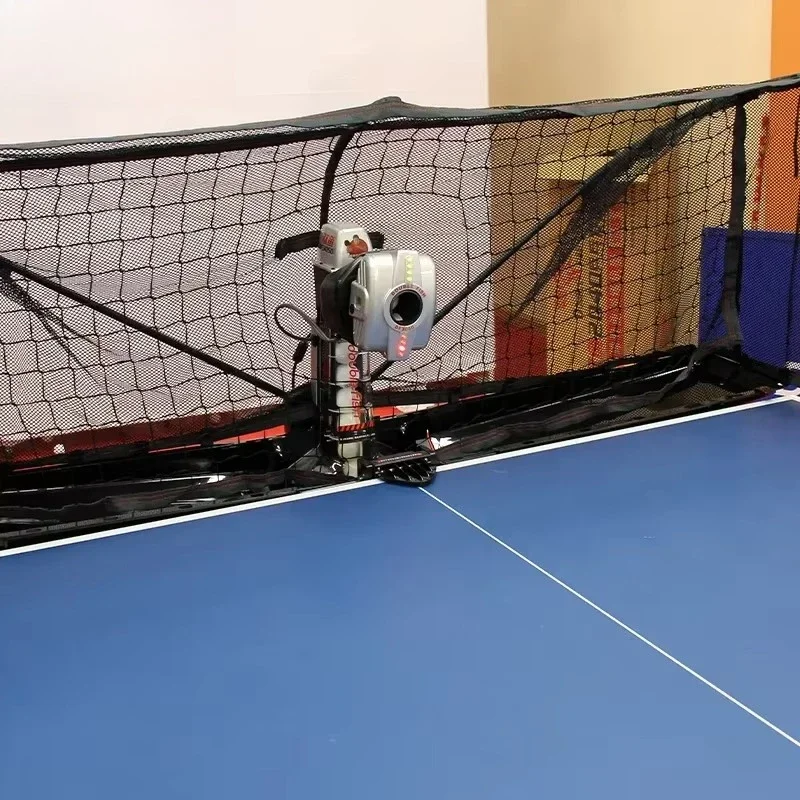 آلة تقديم كرة بينج بونج دولف DF3050، 2 عجلات رمي، محركات مبرمجة روبوت تدريب تنس الطاولة