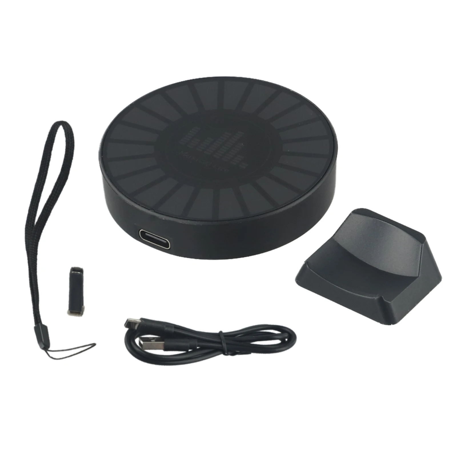 Entity Detection Black Noise Detector Easy-to-Use High-Sensitivity Microphone Rechargeable Battery 2K HD Resolution