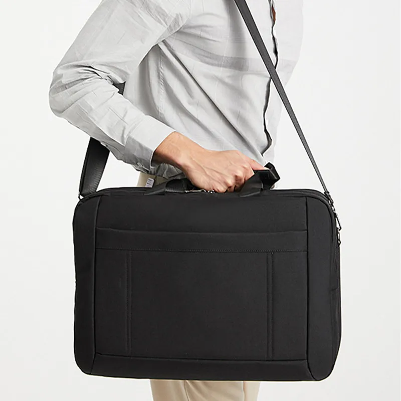 Large Capacity Oxford Men's Briefcase Business Handbag Fashion 17"Inch Laptop Bag Office Male Shoulder Messenger Bag