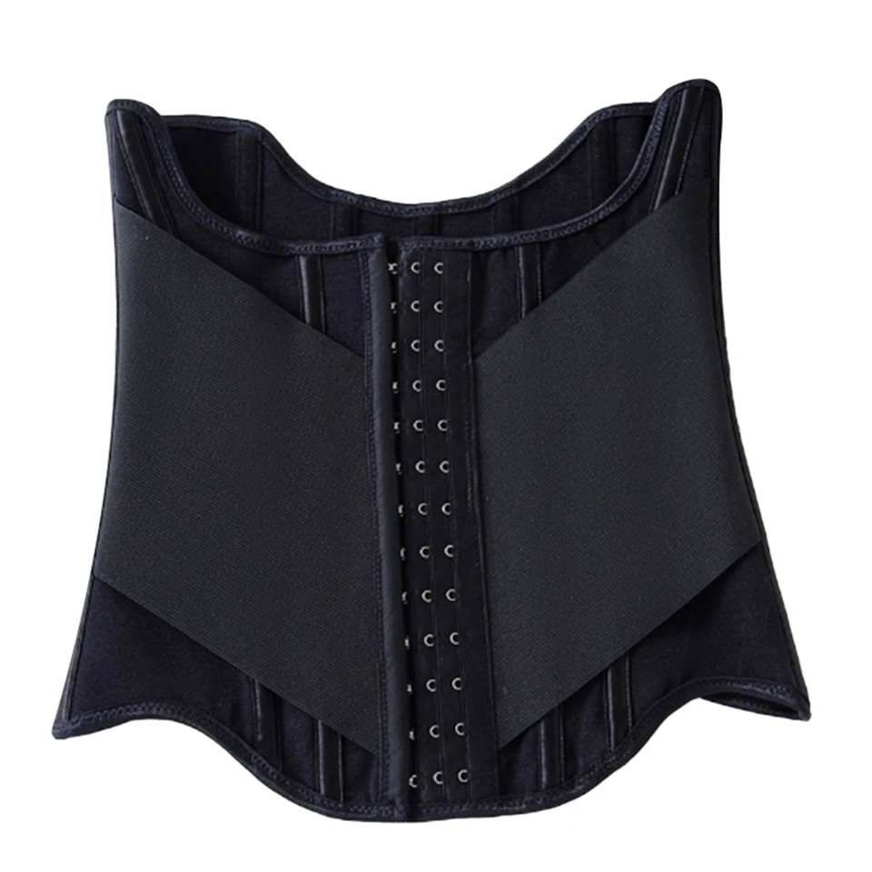 Becirzet Shapewear U-förmiger Taillentrainer Korsett für Damen, Hochkompressions-Body-Reduzierer, Brustlift, Stahlknochen-Taillentrainer – Detail 10