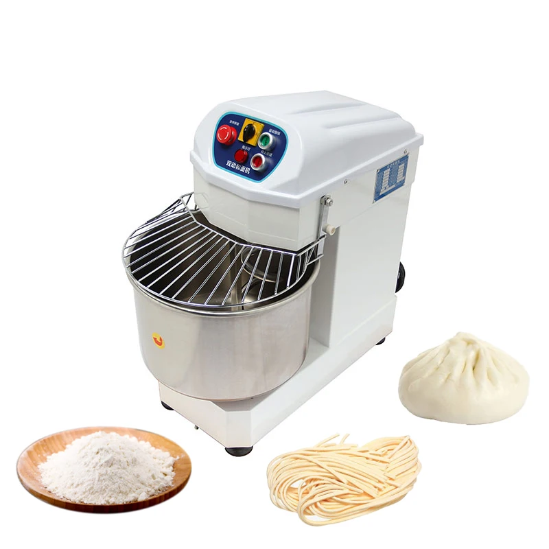 Industrial Automatic Dumping Spiral Dough Mixer Commercial 10litres Dough Mixer Bakery Equipment Spiral Dough Mixer 80l