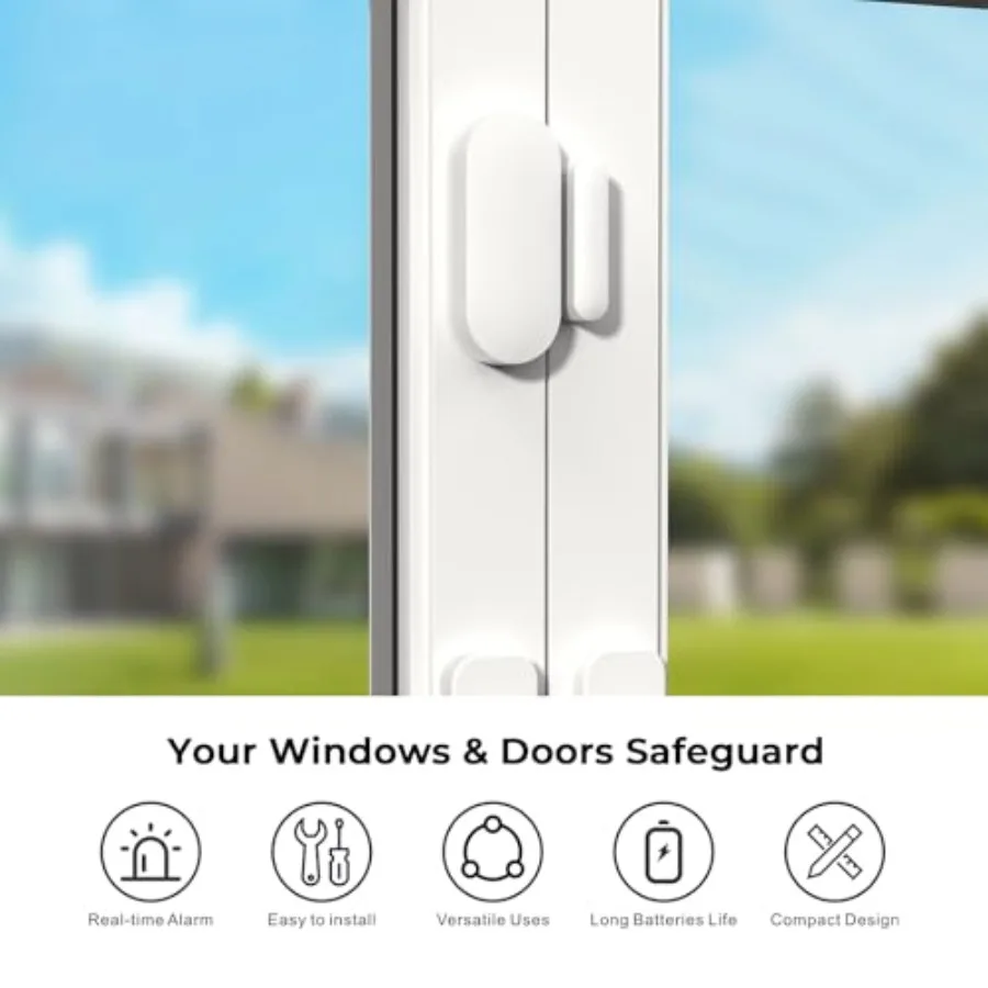 Home alarm system for remote monitoring