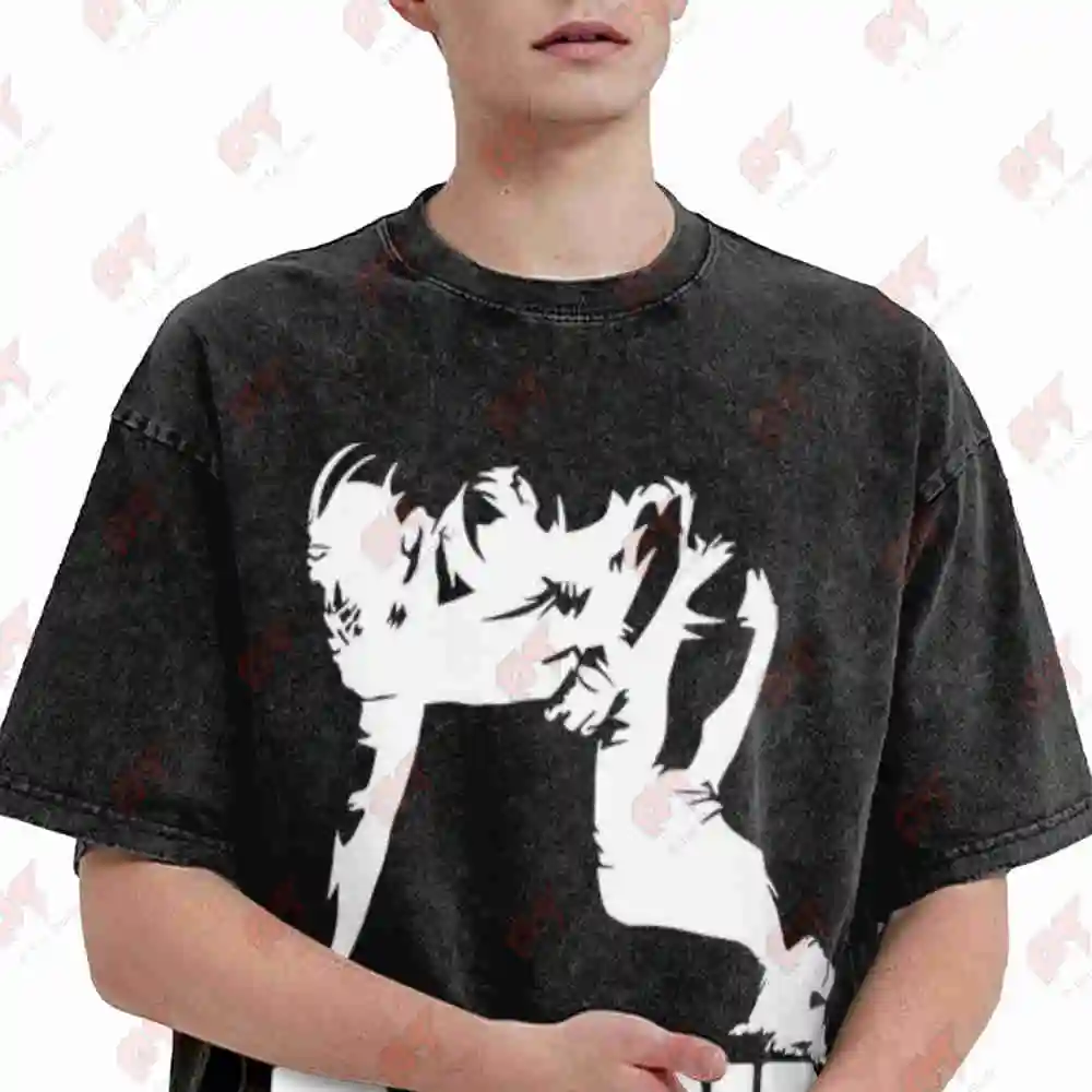 We Can Smell Your Fear American Football Vintage Washed Tee Pure Cotton T-Shirt