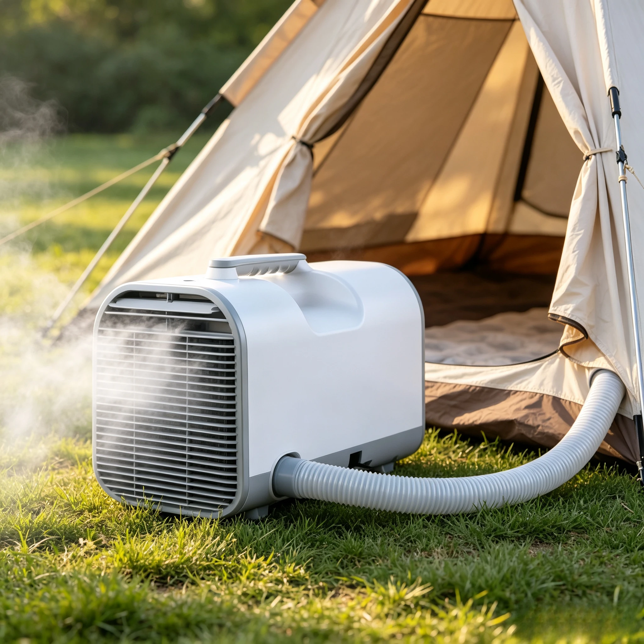 Portable 4200 BTU Mini Air Conditioner Fast Cooling Personal Space Air Cooler With Remote Control APP Control For Car Outdoor