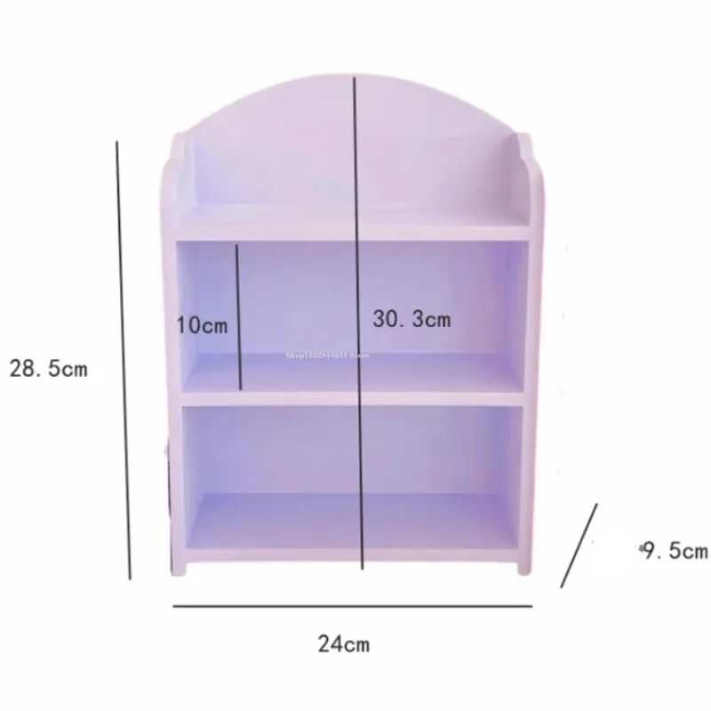 Ins Style Three-layer Placement Rack Hand Model Display Rack DIY Desktop Storage Cartoon Model Toys Placement and Finishing Tool