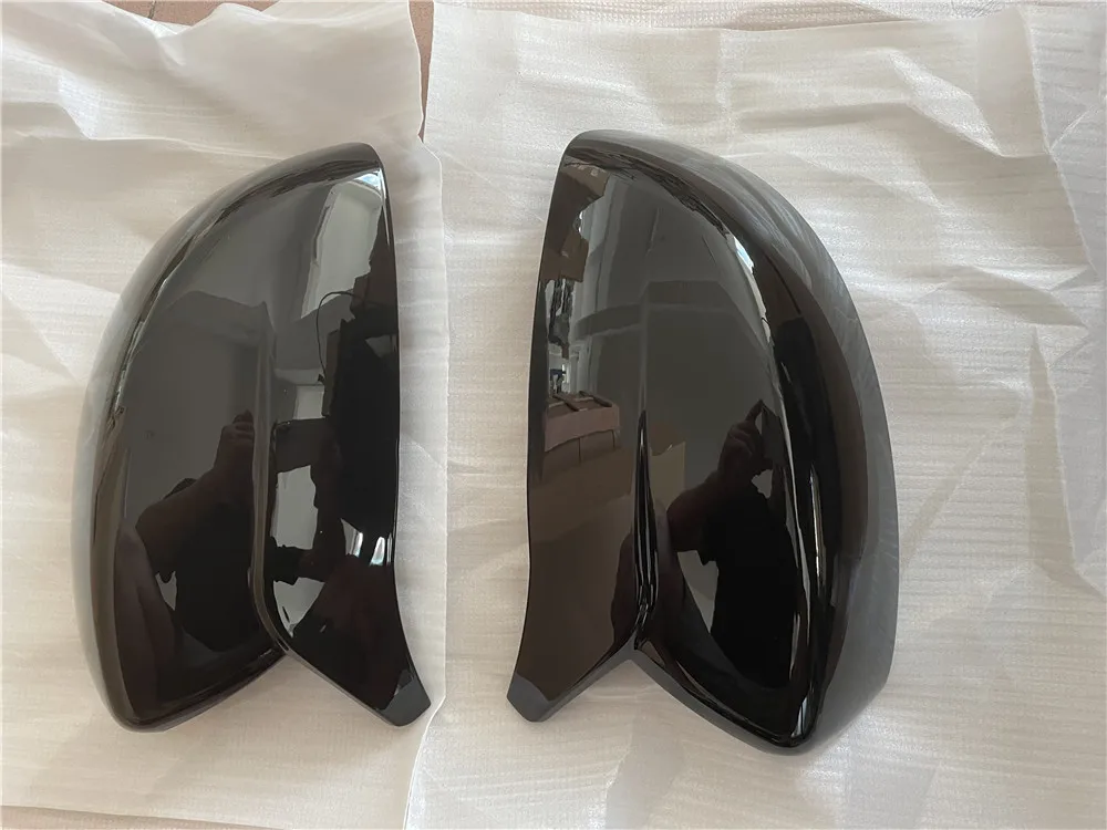 Glossy Black M Style Mirror Caps