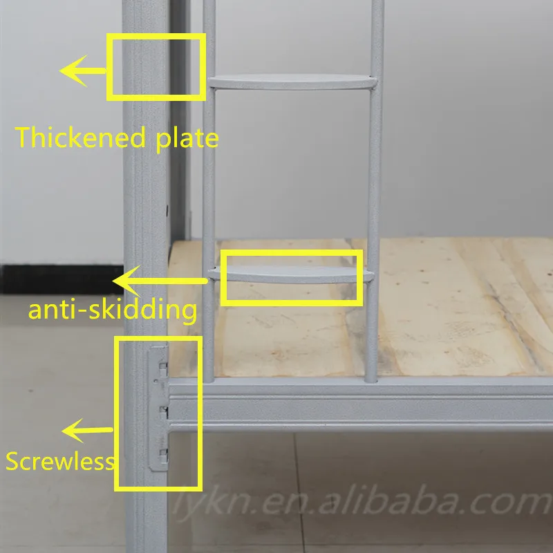 Двухъярусные кровати 2020, безвинтовая стальная кровать, металлическая кровать для спальни