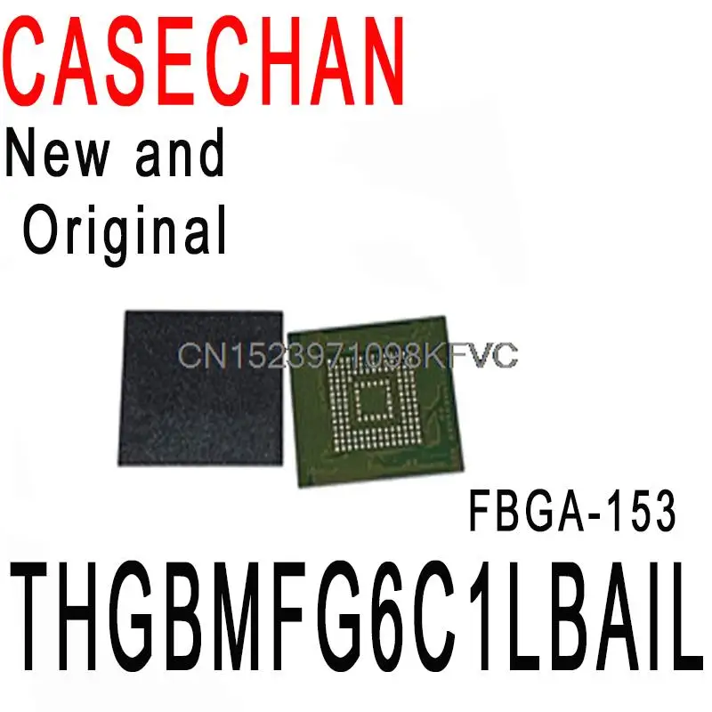 

5PCS New and Original FBGA-153 8GB Memory IC chip EMMC In Stock THGBMFG6C1LBAIL