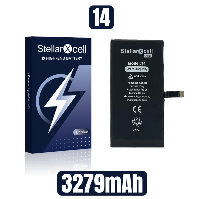 StellarXcell Choice Batterij voor iPhone Batterij IPse3 11 12 13 14 15 plus pro mini promax 100% Originele Kwaliteit Originele capaciteit