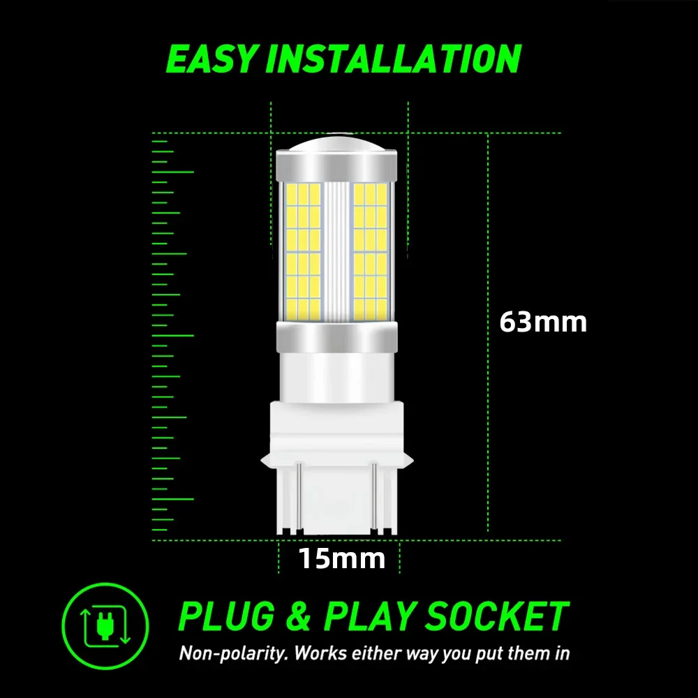 2pcs LED Daytime Running Light DRL For Jeep Compass MK Accessories 2011 2012 2013 2014 2015 2016