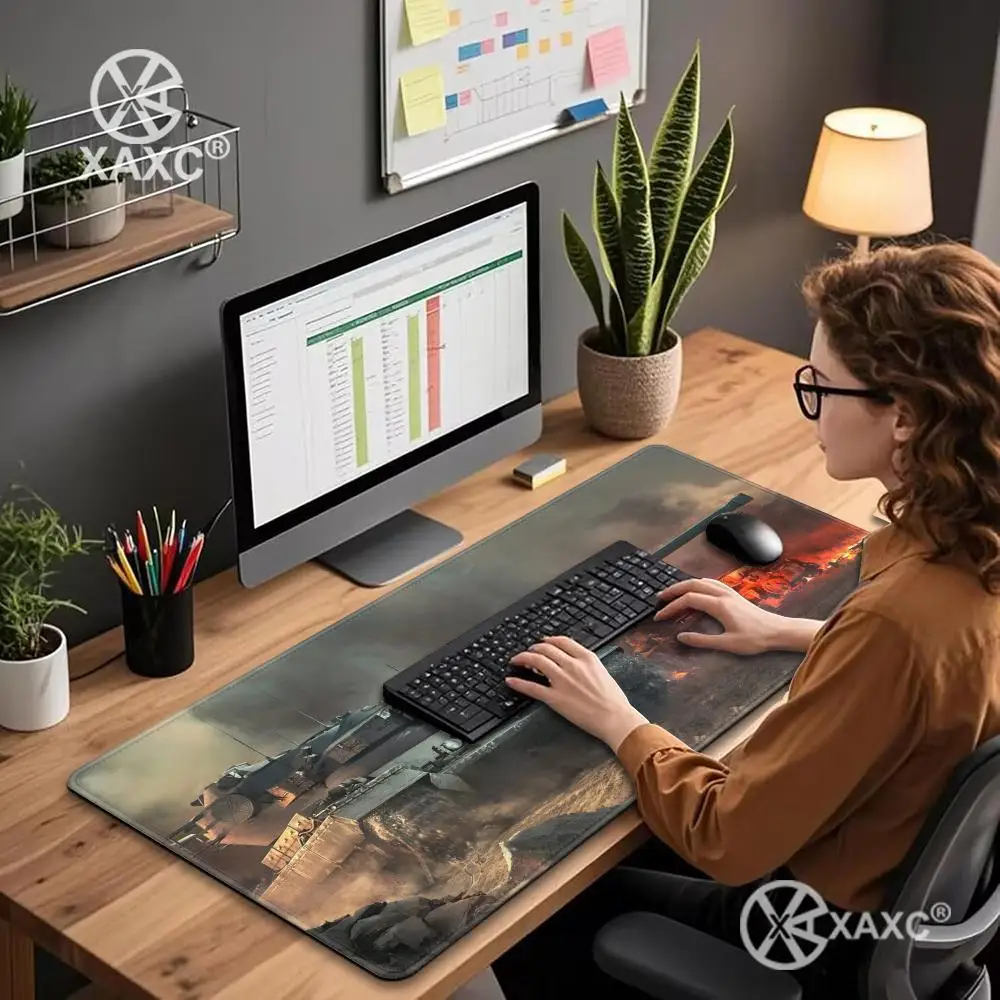 Mouse Pad Gamer Home New XXL Mouse Mat Desk Mats World of Tanks Office