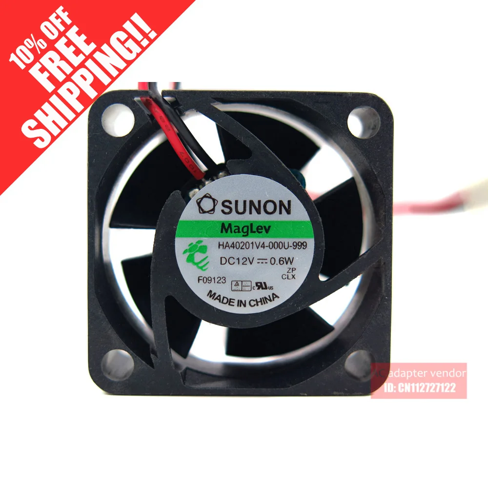 

новый SUNON HA40201V4-000U-999 4 см бесшумный охлаждающий вентилятор Maglev