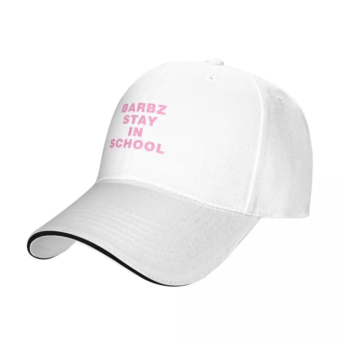 Barbz stay in school Baseball Cap Ball Cap Beach Outing Snap Back Hat party Hat Women's Hats Men's