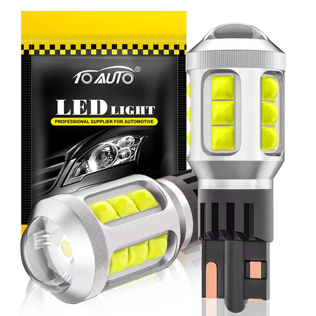 4000LM T15 LED Lamp W16W LED Canbus No Error 3030 Chips 912 921 Bulb Car Backup Reverse Light Super Bright Auto Lamp 6500K