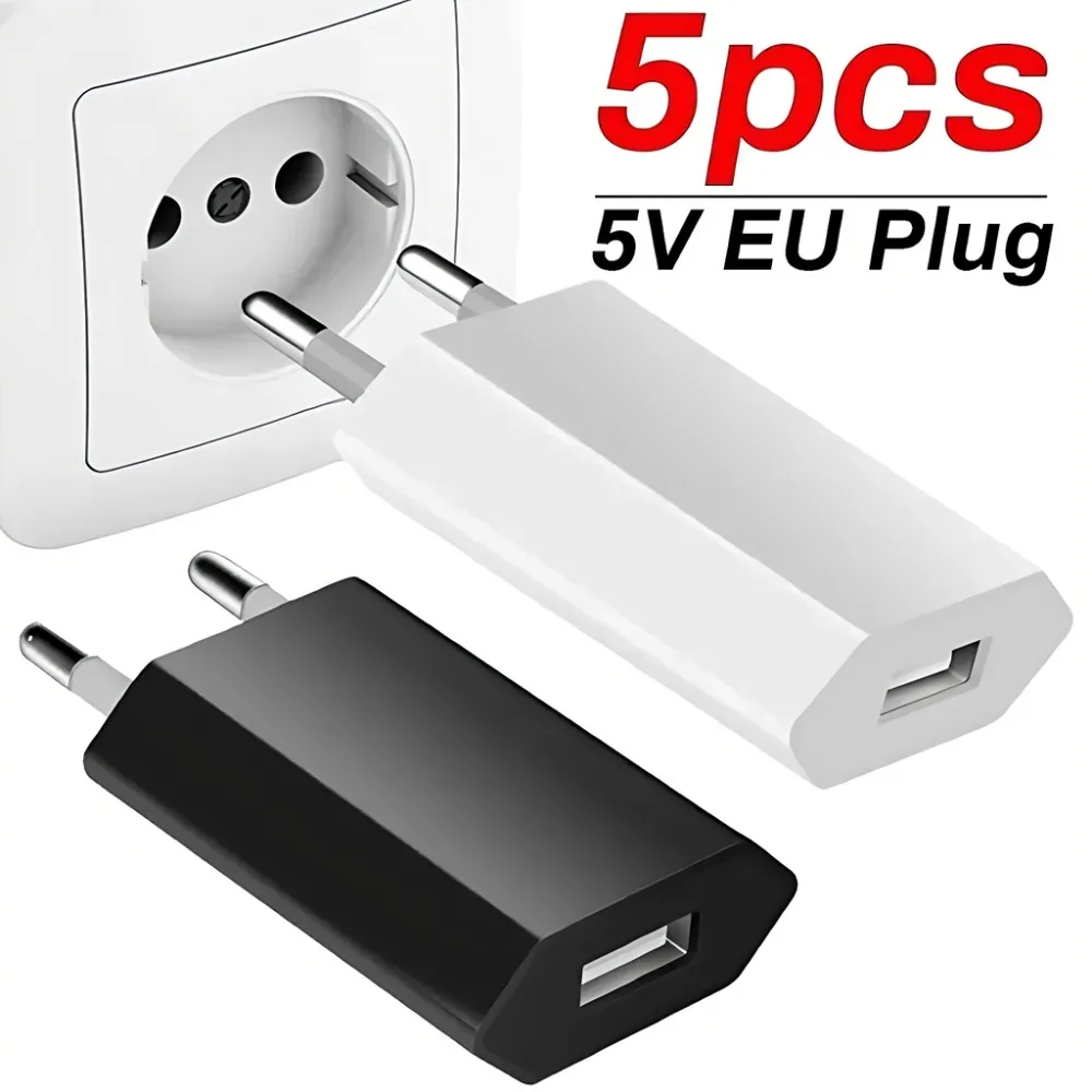 1-5Pcs Usb Wall Cha… - image